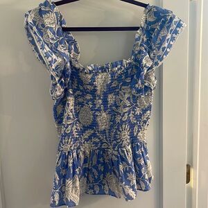 Jennifer Grace - L PEPLUM TOP